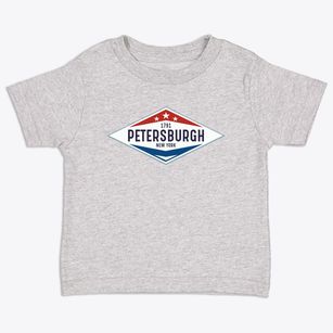 Petersburgh New York Diamond Star Toddler T-Shirt