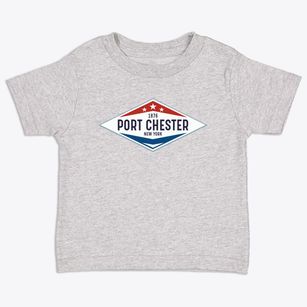 Port Chester New York Diamond Star Toddler T-Shirt