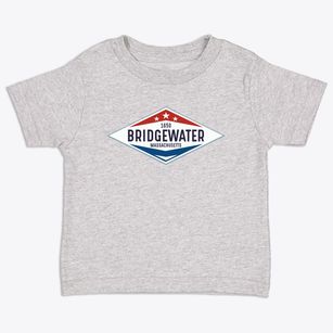 Bridgewater Massachusetts Diamond Star Toddler T-Shirt