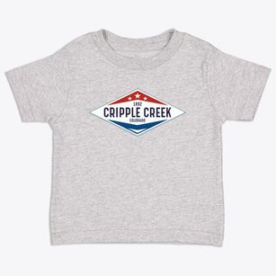Cripple Creek Colorado Diamond Star Toddler T-Shirt