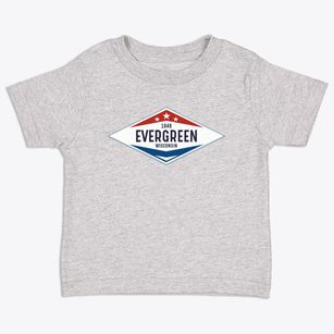 Evergreen Wisconsin Diamond Star Toddler T-Shirt
