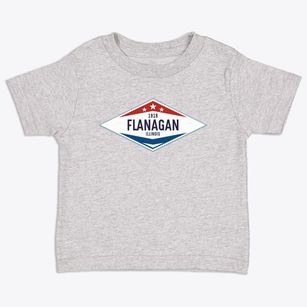 Flanagan Illinois Diamond Star Toddler T-Shirt