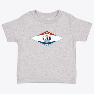 Eden Wisconsin Diamond Star Toddler T-Shirt