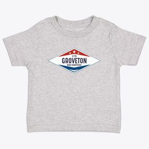 Groveton New Hampshire Diamond Star Toddler T-Shirt