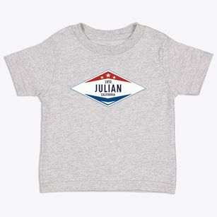 Julian California Diamond Star Toddler T-Shirt