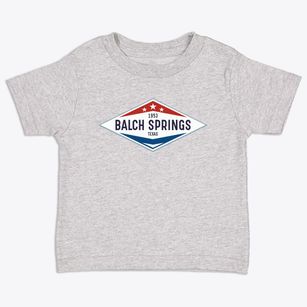 Balch Springs Texas Diamond Star Toddler T-Shirt
