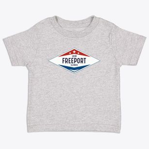 Freeport Illinois Diamond Star Toddler T-Shirt