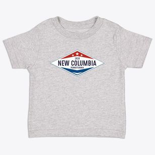 New Columbia Pennsylvania Diamond Star Toddler T-Shirt