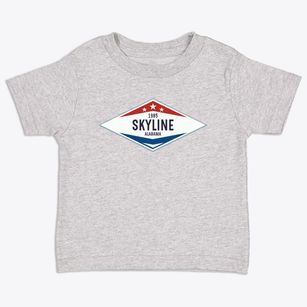 Skyline Alabama Diamond Star Toddler T-Shirt