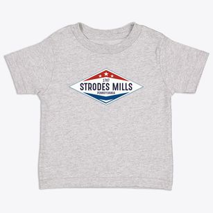 Strodes Mills Pennsylvania Diamond Star Toddler T-Shirt
