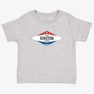Kinston Alabama Diamond Star Toddler T-Shirt