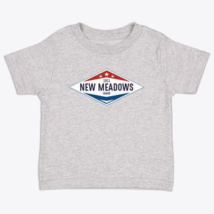 New Meadows Idaho Diamond Star Toddler T-Shirt