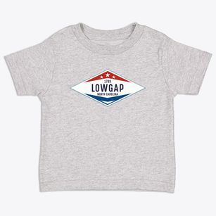 Lowgap North Carolina Diamond Star Toddler T-Shirt