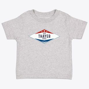 Thayer Kansas Diamond Star Toddler T-Shirt