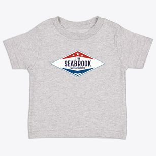 Seabrook Massachusetts Diamond Star Toddler T-Shirt