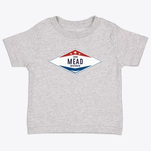 Mead Wisconsin Diamond Star Toddler T-Shirt