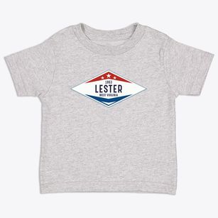 Lester West Virginia Diamond Star Toddler T-Shirt