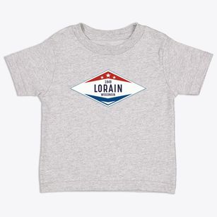 Lorain Wisconsin Diamond Star Toddler T-Shirt