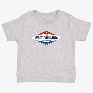 West Columbia South Carolina Diamond Star Toddler T-Shirt