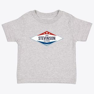 Stevinson California Diamond Star Toddler T-Shirt