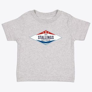 Stallings North Carolina Diamond Star Toddler T-Shirt