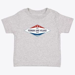 Fernan Lake Village Idaho Diamond Star Toddler T-Shirt