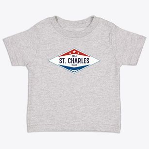 St. Charles Idaho Diamond Star Toddler T-Shirt