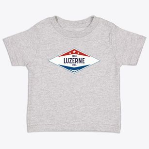 Luzerne Iowa Diamond Star Toddler T-Shirt