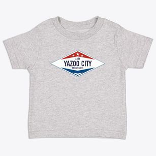 Yazoo City Mississippi Diamond Star Toddler T-Shirt