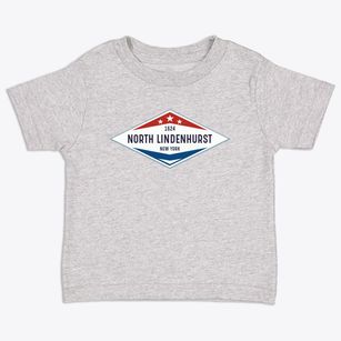 North Lindenhurst New York Diamond Star Toddler T-Shirt