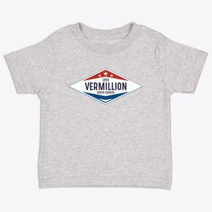 Vermillion South Dakota Diamond Star Toddler T-Shirt