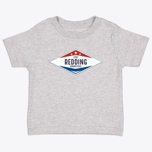 Redding Connecticut Diamond Star Toddler T-Shirt