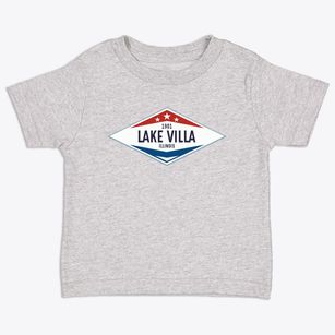 Lake Villa Illinois Diamond Star Toddler T-Shirt