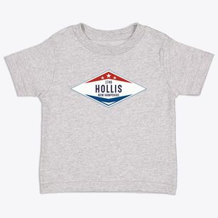 Hollis New Hampshire Diamond Star Toddler T-Shirt
