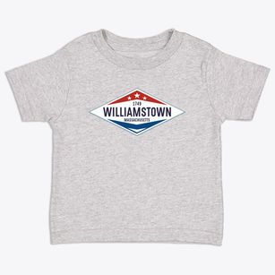 Williamstown Massachusetts Diamond Star Toddler T-Shirt