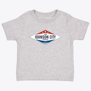 Johnson City Tennessee Diamond Star Toddler T-Shirt