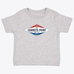 Carneys Point New Jersey Diamond Star Toddler T-Shirt