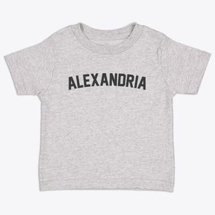 Alexandria Virginia Classic Curve Toddler T-Shirt