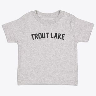 Trout Lake Washington Classic Curve Toddler T-Shirt