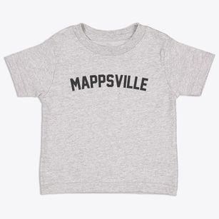 Mappsville Virginia Classic Curve Toddler T-Shirt