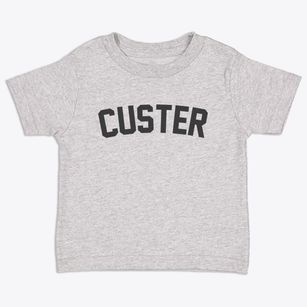 Custer Michigan Classic Curve Toddler T-Shirt