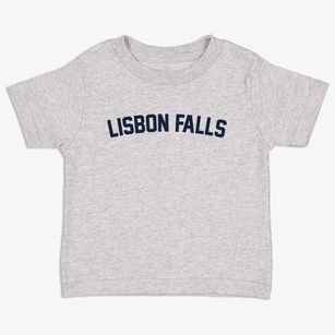 Lisbon Falls Maine Classic Curve Toddler T-Shirt