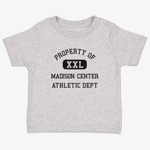 Madison Center Connecticut Athletic Dept Toddler T-Shirt