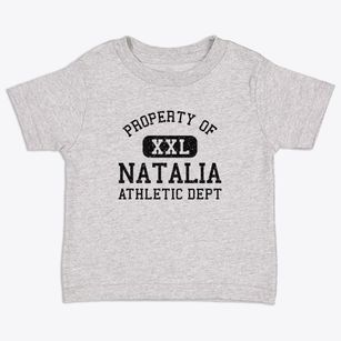 Natalia Texas Athletic Dept Toddler T-Shirt
