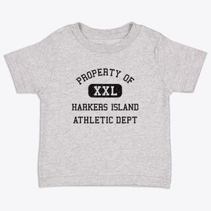 Harkers Island North Carolina Athletic Dept Toddler T-Shirt