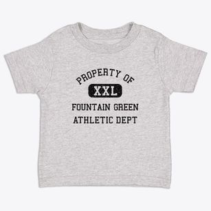 Fountain Green Utah Athletic Dept Toddler T-Shirt