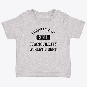 Tranquillity California Athletic Dept Toddler T-Shirt