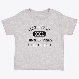 Town Of Pines Indiana Athletic Dept Toddler T-Shirt