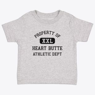 Heart Butte Montana Athletic Dept Toddler T-Shirt
