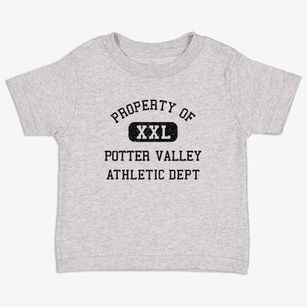 Potter Valley California Athletic Dept Toddler T-Shirt